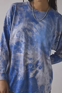 ReMADE By UO Dyed Oversized Long Sleeve Tee