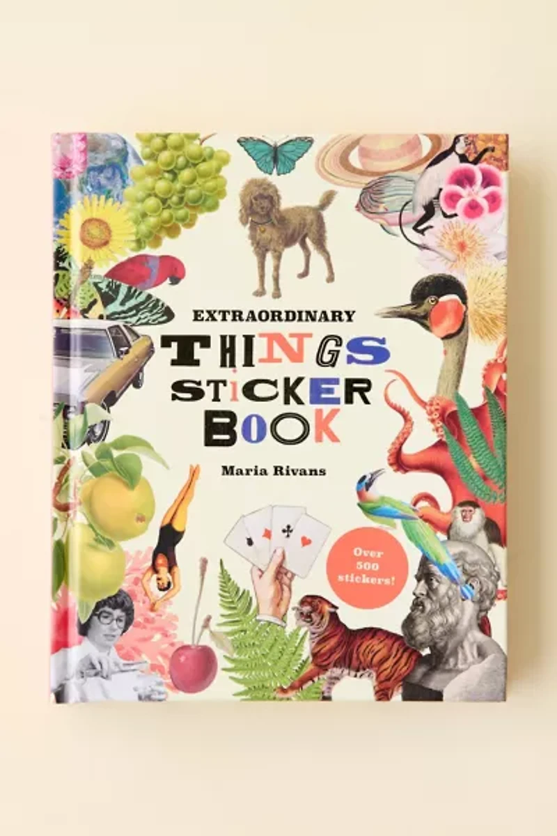 Extraordinary Things Sticker Book By Maria Rivans