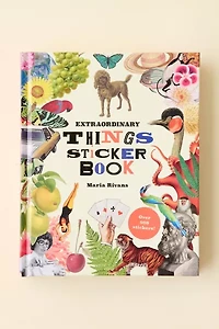 Extraordinary Things Sticker Book By Maria Rivans