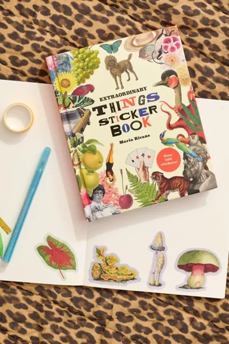 Extraordinary Things Sticker Book By Maria Rivans