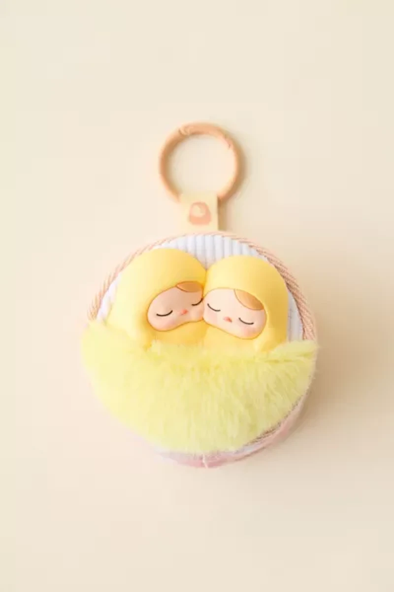 POP MART PUCKY Egg Beanie Series Earbud Case Keychain