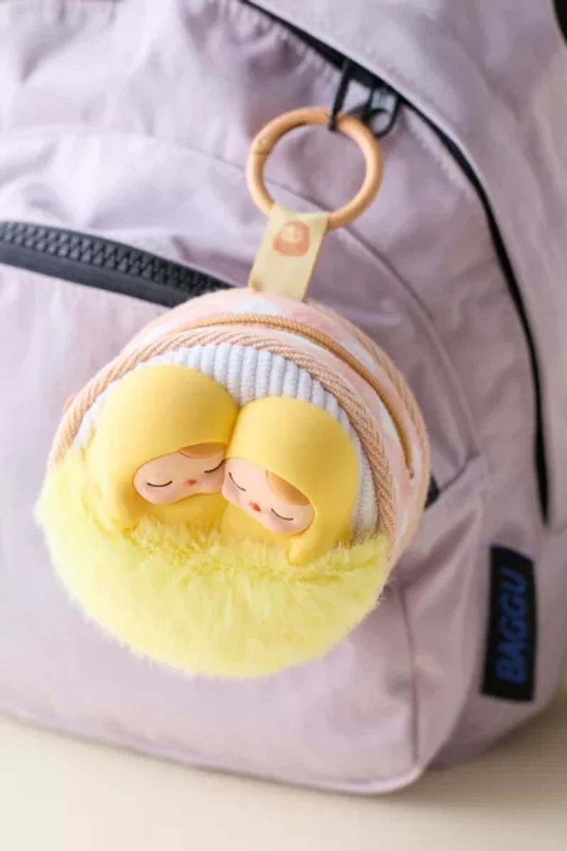 POP MART PUCKY Egg Beanie Series Earbud Case Keychain