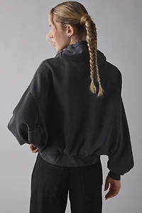 Out From Under Hear Me Drawstring Mockneck Pullover