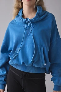 Out From Under Hear Me Drawstring Mockneck Pullover
