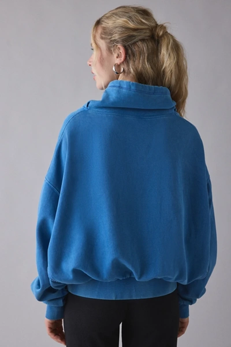 Out From Under Hear Me Drawstring Mockneck Pullover