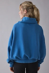 Out From Under Hear Me Drawstring Mockneck Pullover