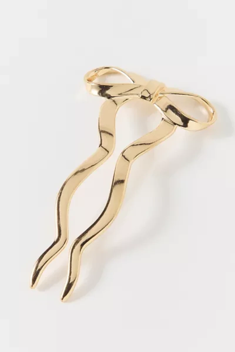 Bow Metal Hair Pin