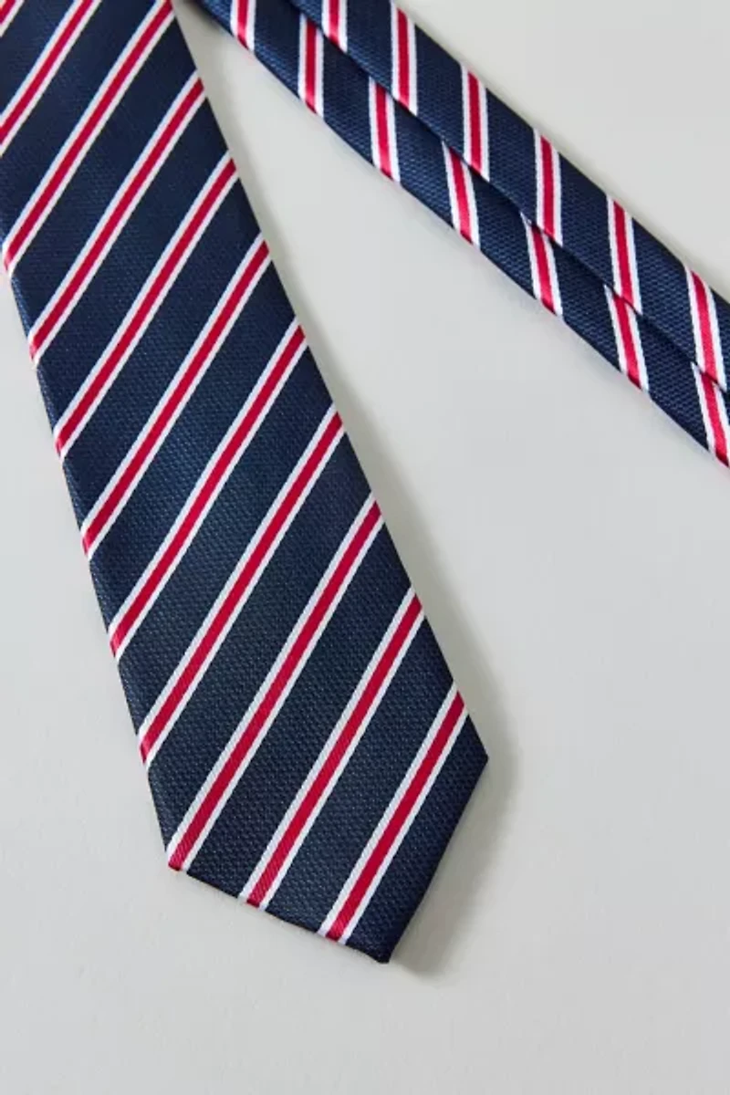 Stripe Pattern Neck Tie