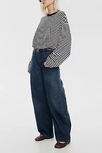 Lioness Bloom Stripe Long Sleeve Tee