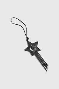 Vera Bradley Faux Leather Shooting Star Bag Charm