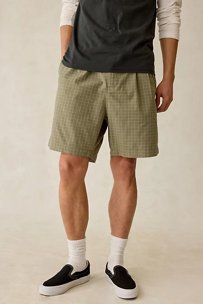 OBEY Coen Plaid Pleated Short