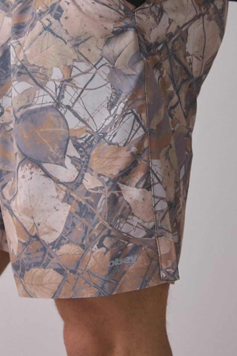 OBEY Travel Camo Short