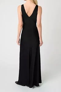 WeWoreWhat Satin Maxi Dress