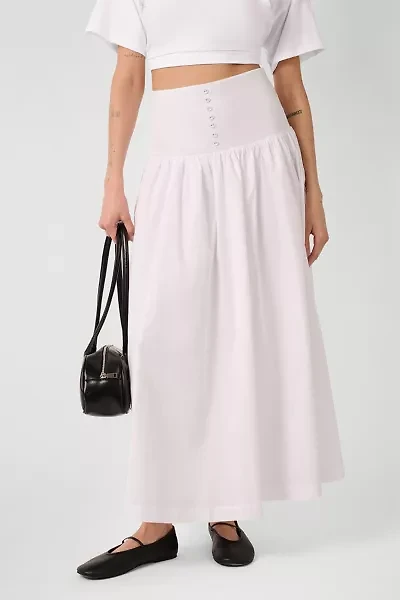 WeWoreWhat Drop Waist Maxi Skirt