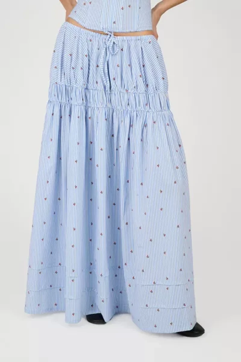 WeWoreWhat Tiered Maxi Skirt