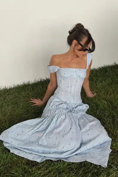 WeWoreWhat Tiered Maxi Skirt