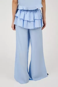 WeWoreWhat Ruffle Waist Flare Pant