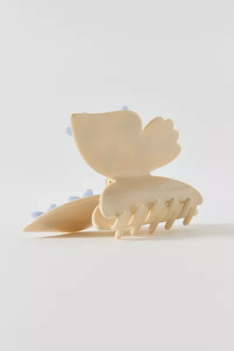 Embellished Butterfly Claw Clip