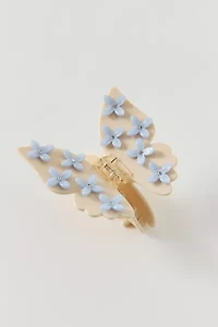 Embellished Butterfly Claw Clip
