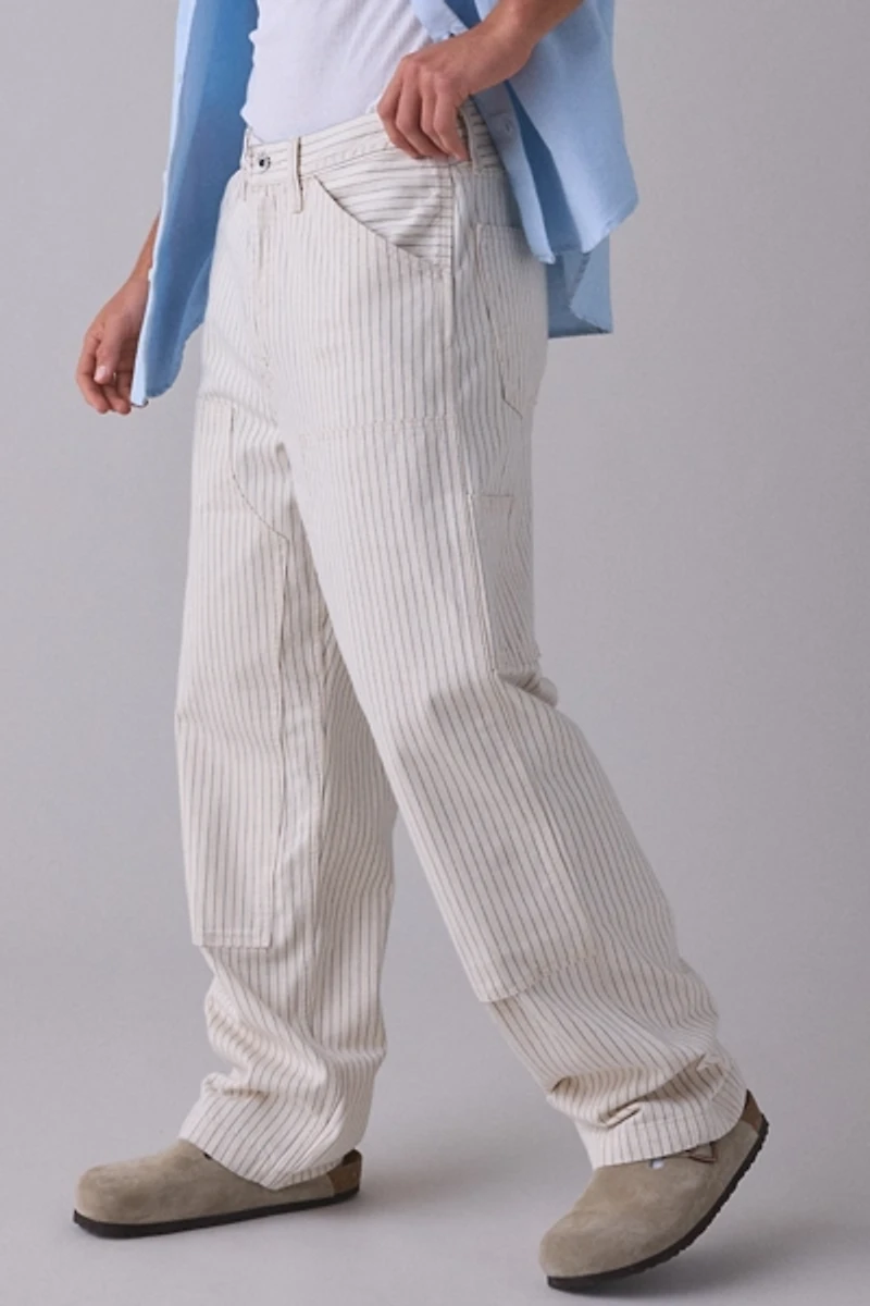 Levi’s® 568 Stay Loose Pinstripe Double Knee Straight Leg Jeans