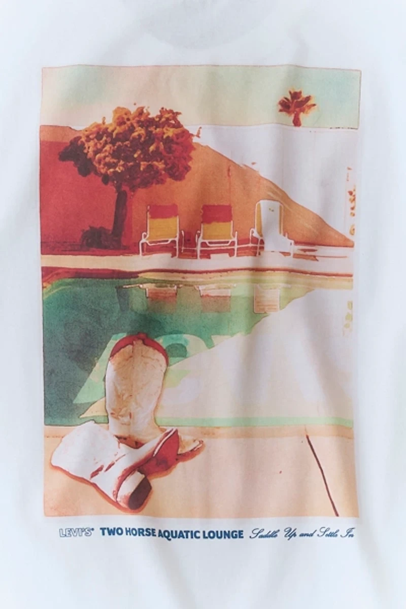 Levi's® Two Horse Radio Graphic Tee