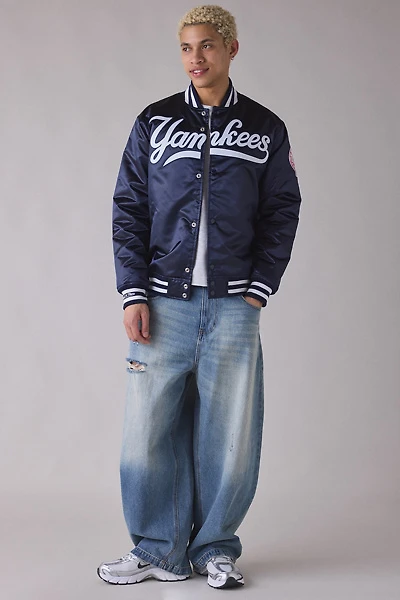 Mitchell & Ness MLB New York Yankees Authentic Satin Varsity Jacket