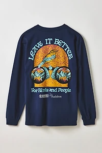 Parks Project X Audubon Leave It Better Graphic Long Sleeve Tee