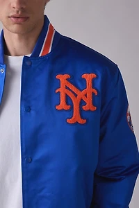 Mitchell & Ness MLB New York Mets Authentic Satin Varsity Jacket