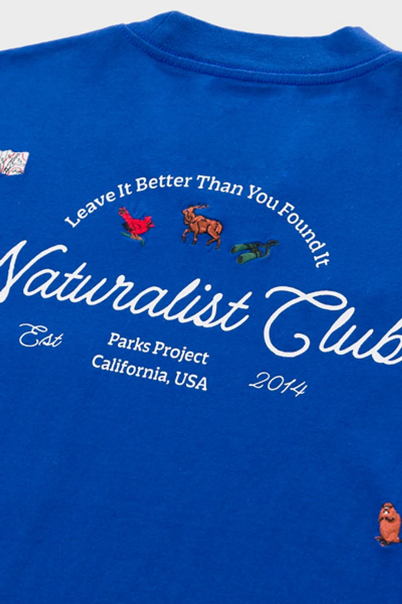 Parks Project Naturalist Embroidered Pocket Tee