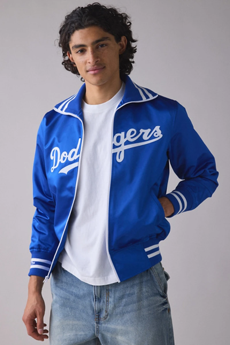 Mitchell & Ness MLB Los Angeles Dodgers Authentic Satin Varsity Jacket