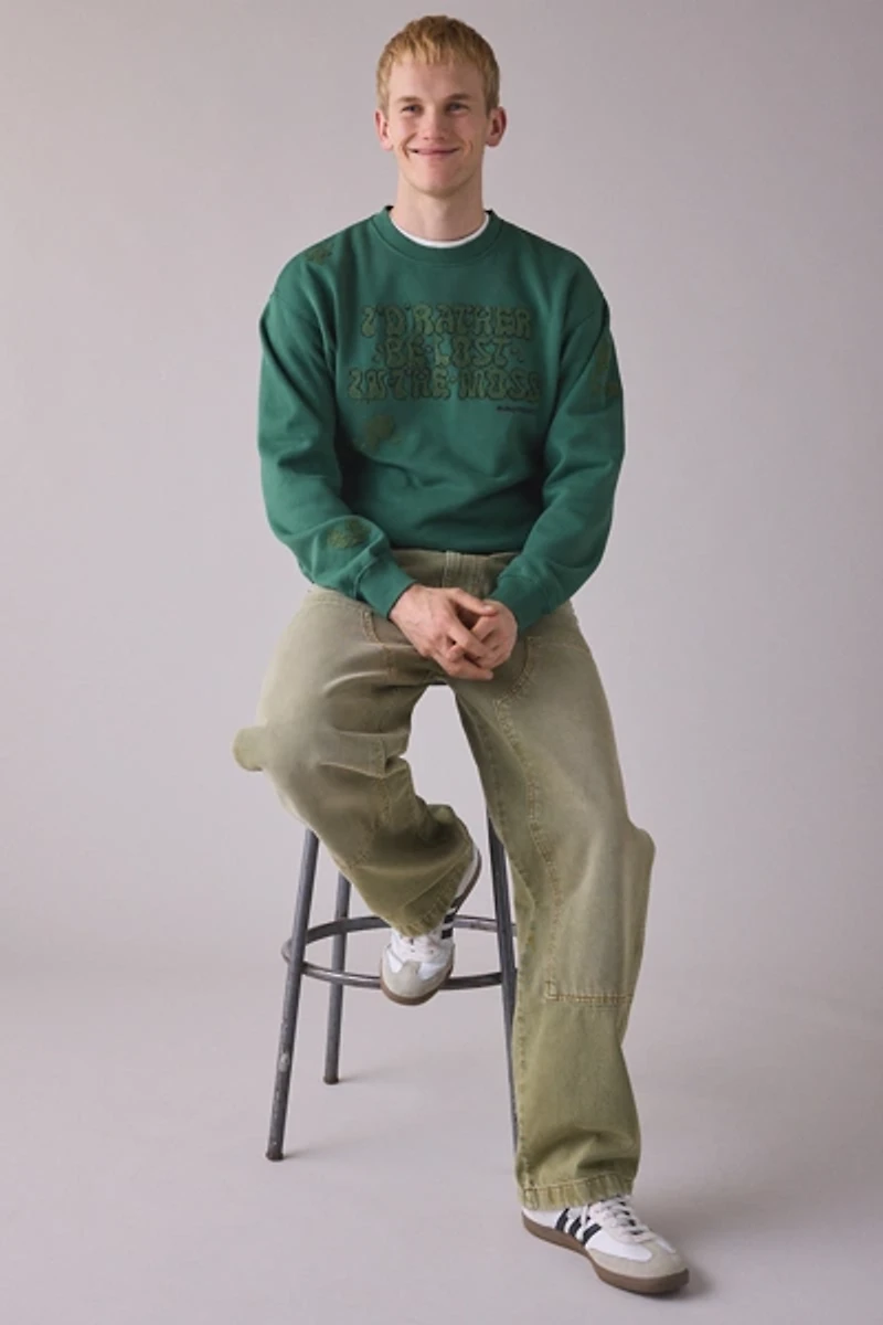 Parks Project Rather Be Lost Graphic Crew Neck Sweatshirt