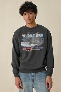 Parks Project X Looney Tunes Summer Tour Graphic Crew Neck Sweatshirt