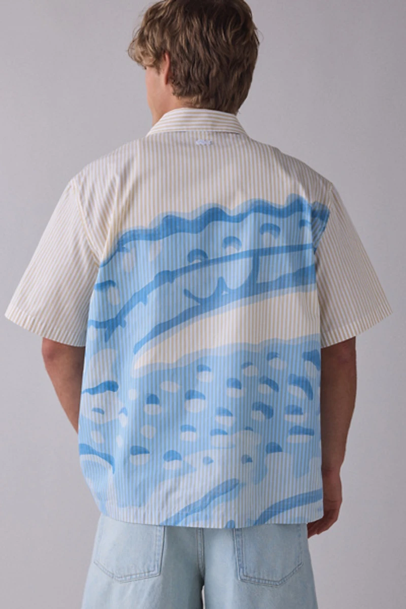 Lacoste Graphic Hawaii Fit Golf Shirt