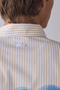 Lacoste Graphic Hawaii Fit Golf Shirt