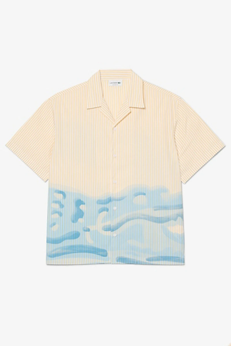 Lacoste Graphic Hawaii Fit Golf Shirt