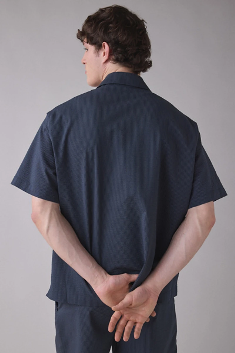 Lacoste Relaxed Fit Waffle Texture Shirt