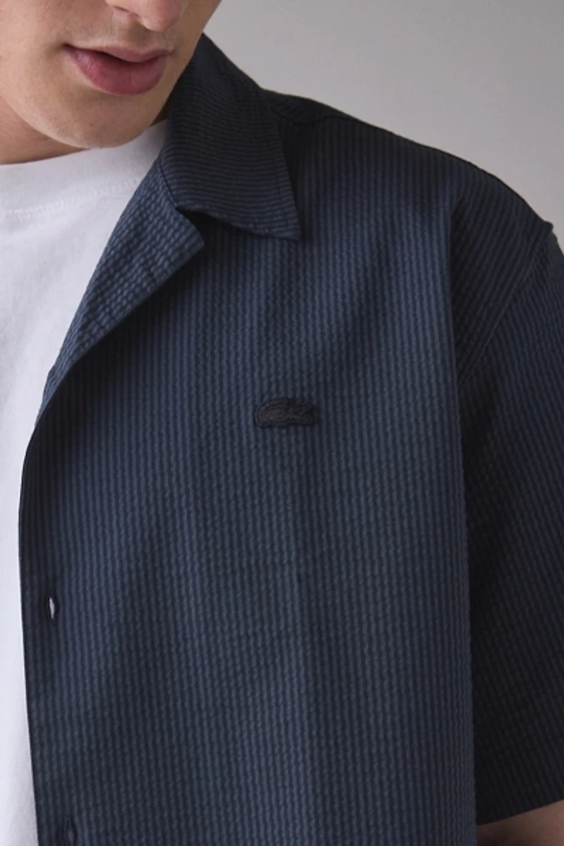 Lacoste Relaxed Fit Waffle Texture Shirt
