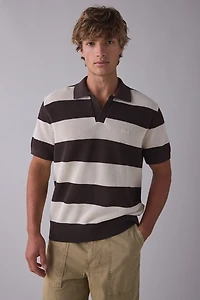 Lacoste Stripe Short Sleeve Polo Sweater
