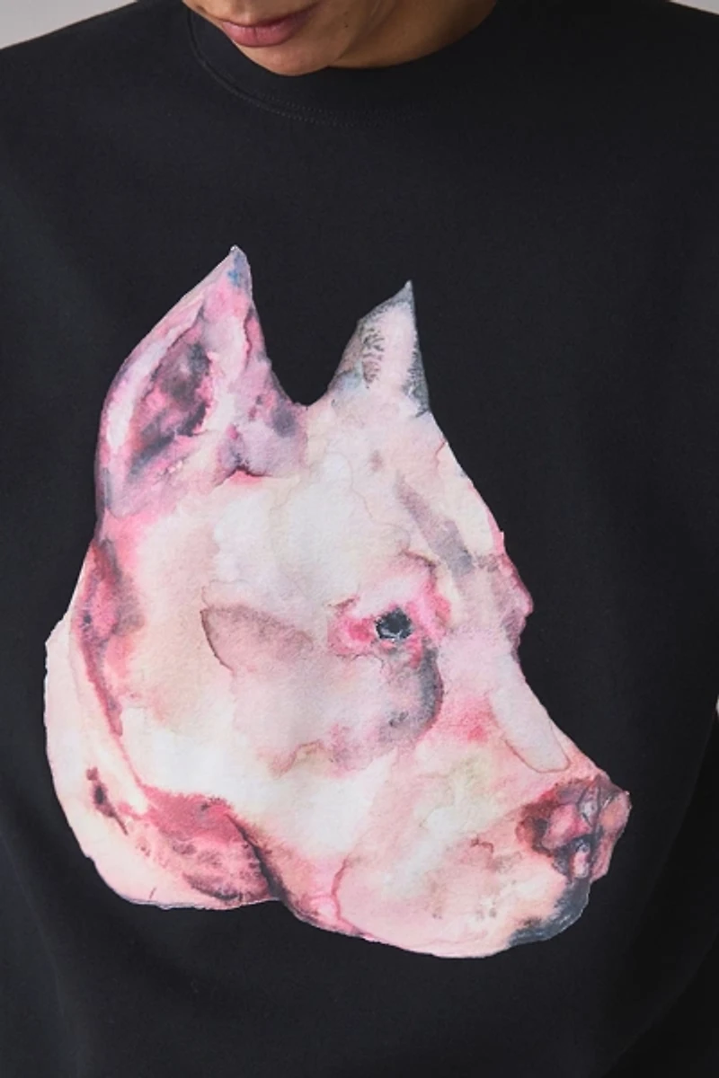 OBEY Pit Crew Pullover Neck Sweatshirt