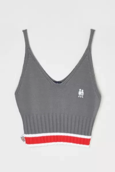 Vintage Y2k Desigual Knit Crop Top