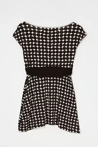 Vintage Y2k Ruched Tied Top