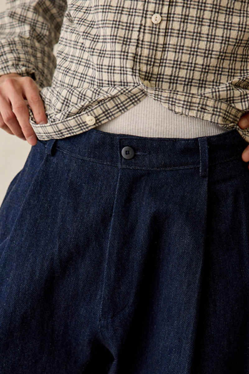 Levi’s® Blue Tab Pleated Denim Trouser Pant