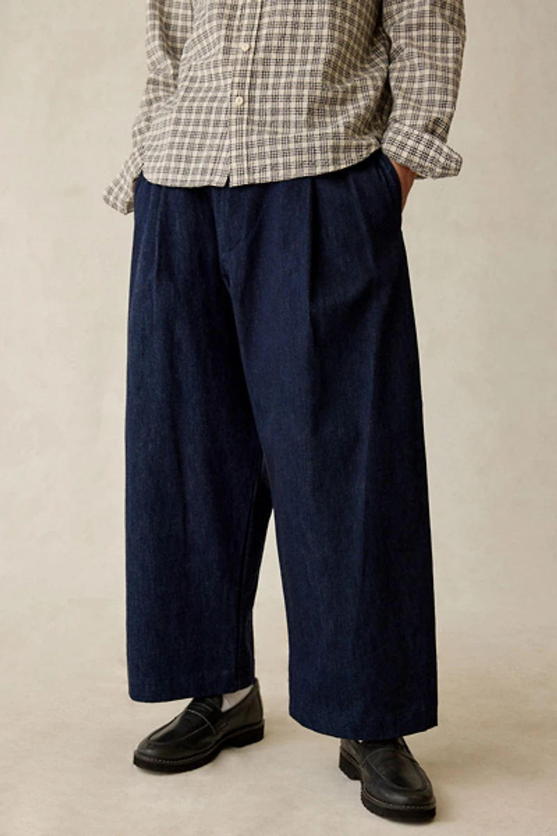 Levi’s® Blue Tab Pleated Denim Trouser Pant