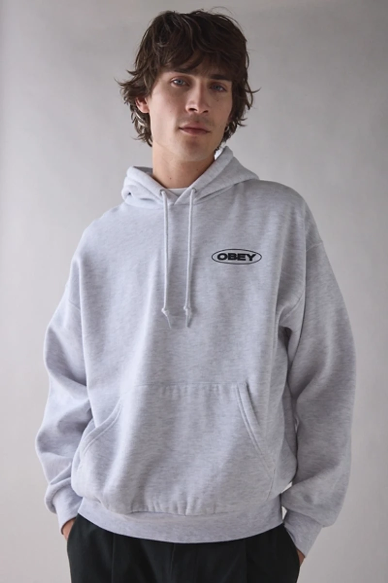 OBEY Oval Cities Hoodie Sweatshirt
