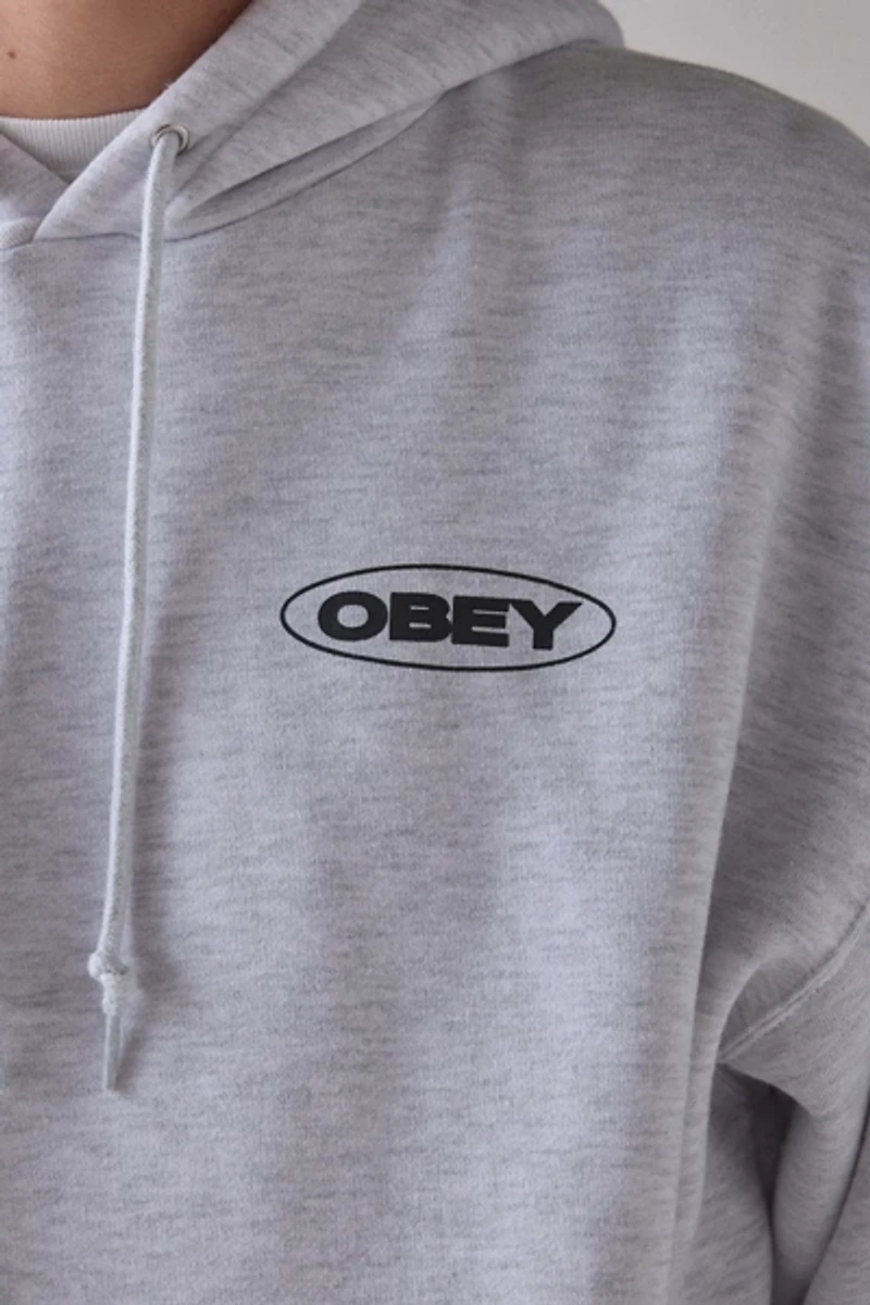 OBEY Oval Cities Hoodie Sweatshirt