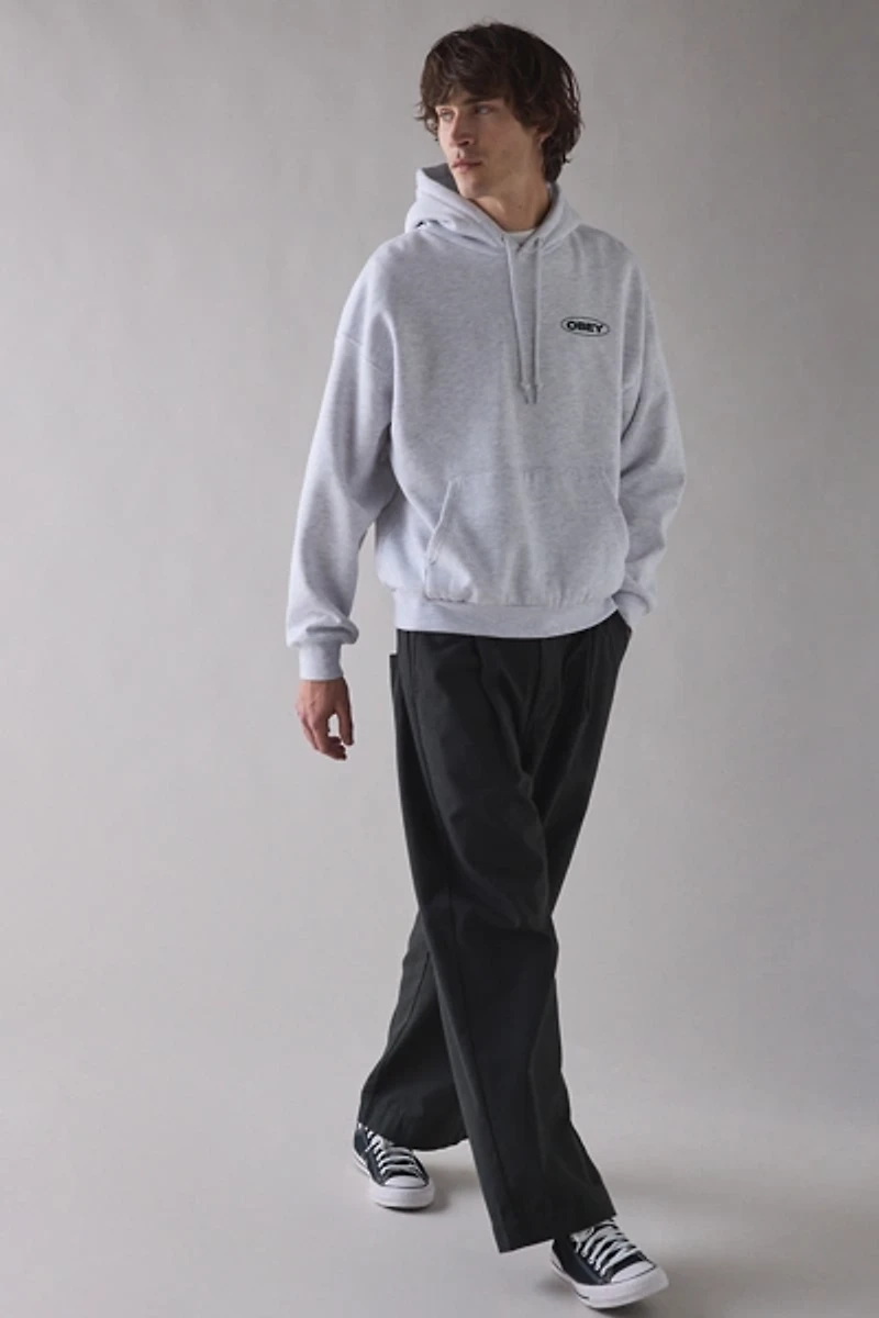 OBEY Oval Cities Hoodie Sweatshirt