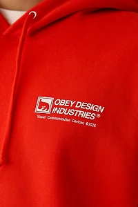 OBEY Industries Graphic Hoodie Sweatshirt