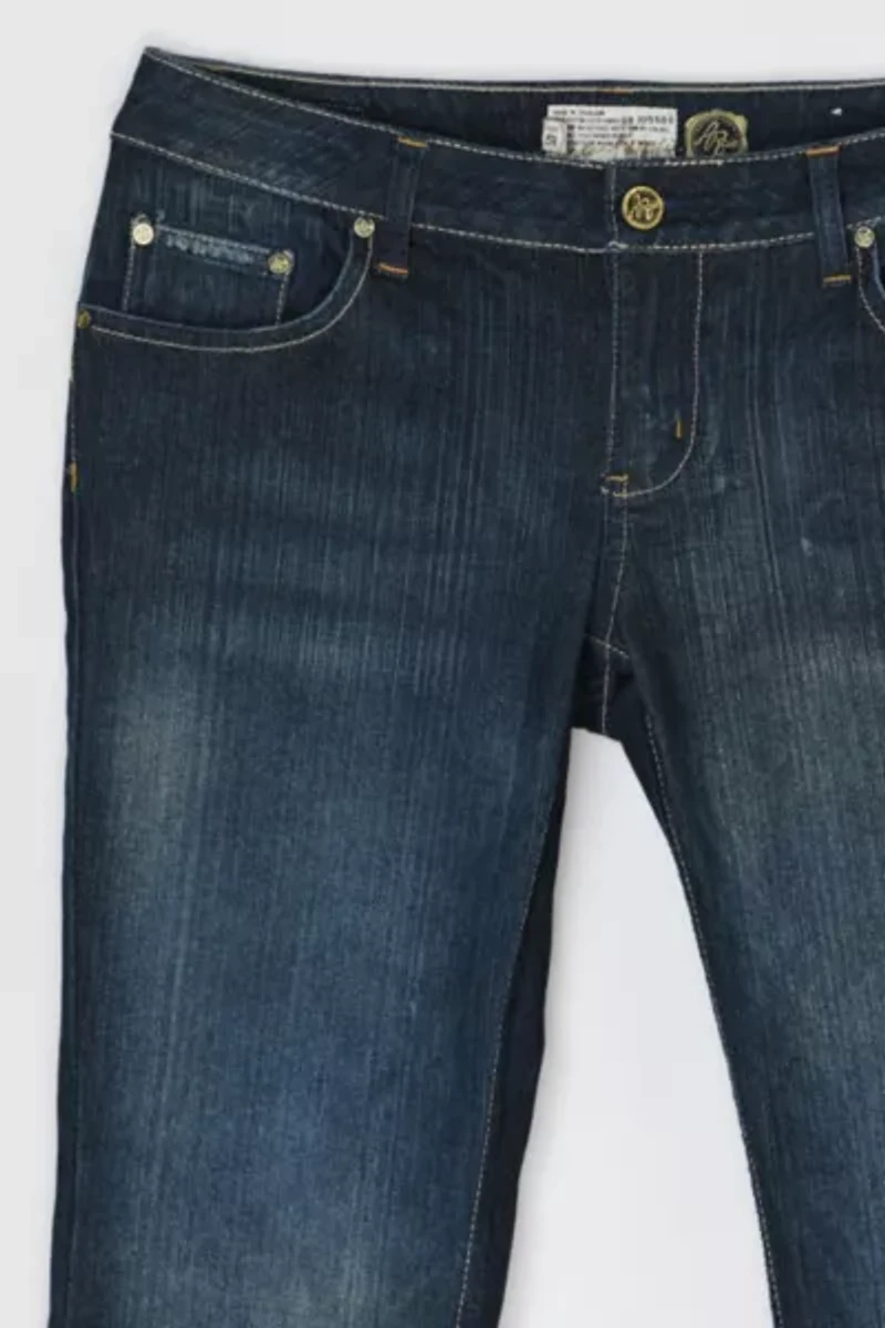 Vintage Y2k Dark Wash Boot-cut Jeans