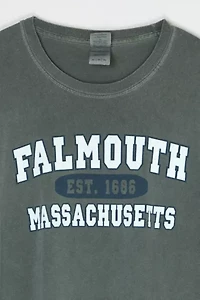 Vintage Y2k Falmouth, Massachusetts Long Sleeve T-Shirt
