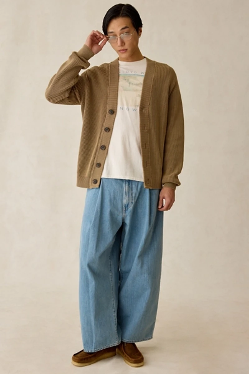 Levi’s® Blue Tab Wide Leg Pleated Denim Trouser Pant